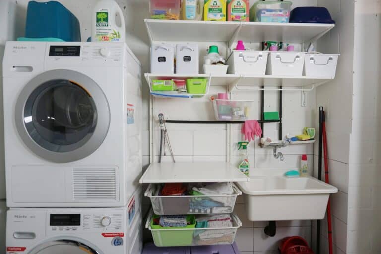 Energy efficient Laundry room