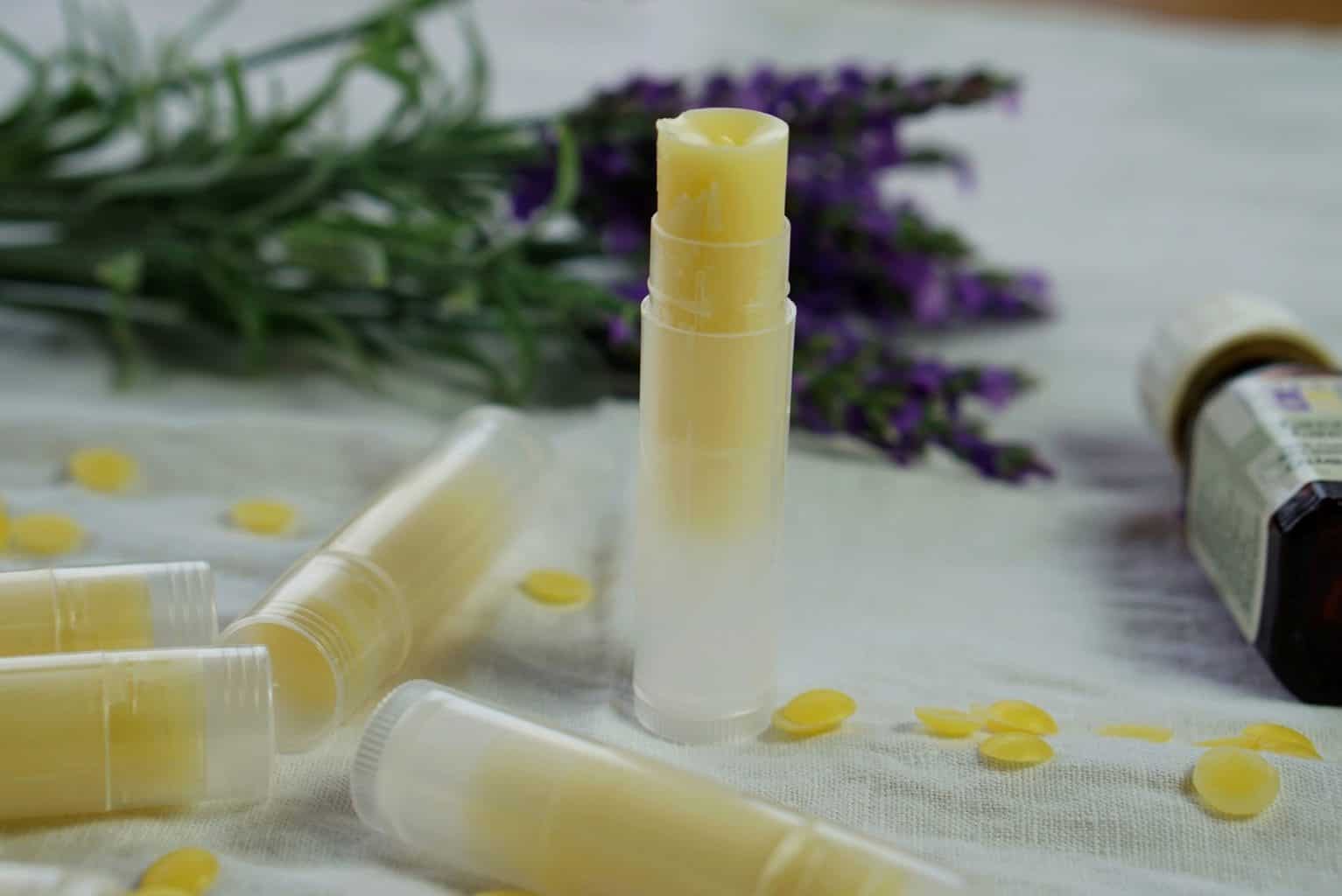 DIY All natural organic lip balm
