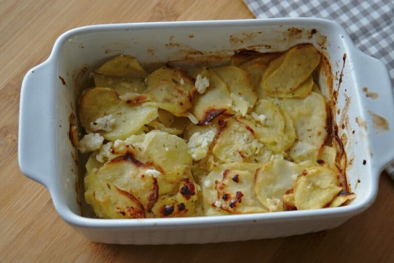 Paneer potato Dauphinois