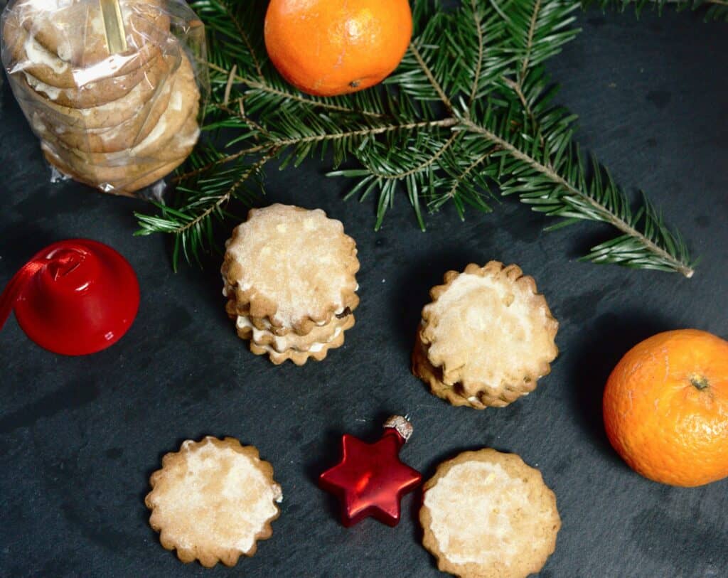 Christmas Orange drop biscuits