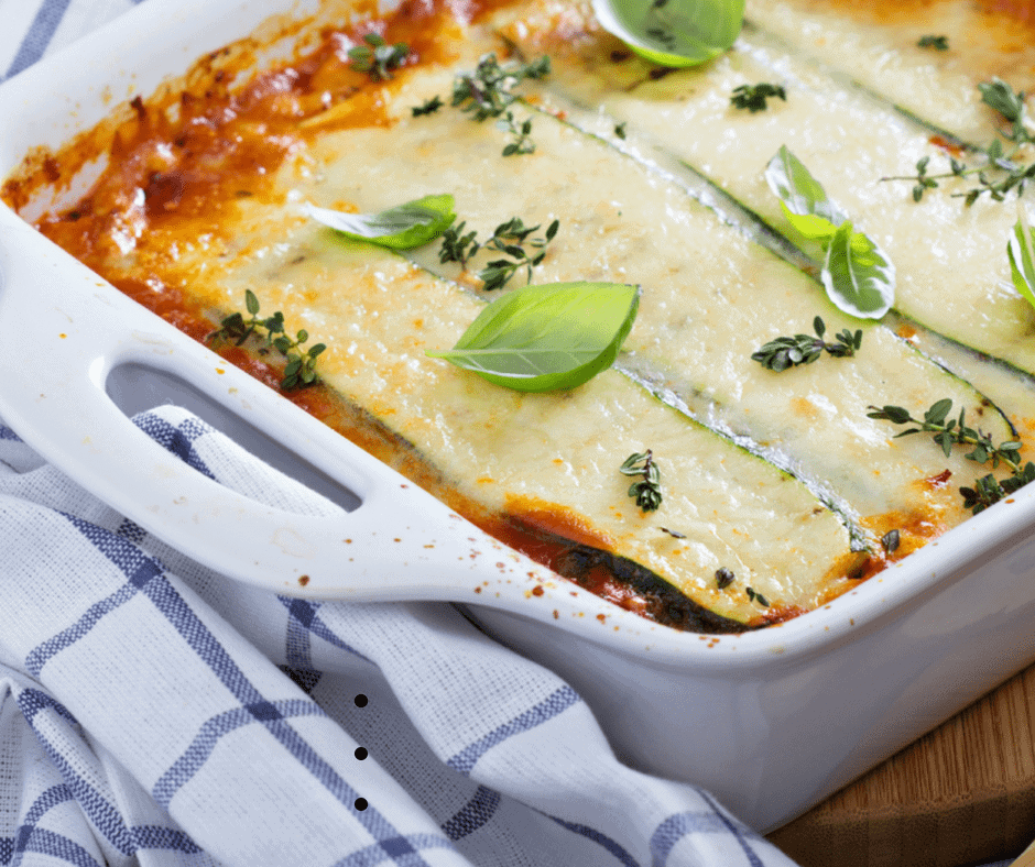 Pasta free vegetarian lasagna