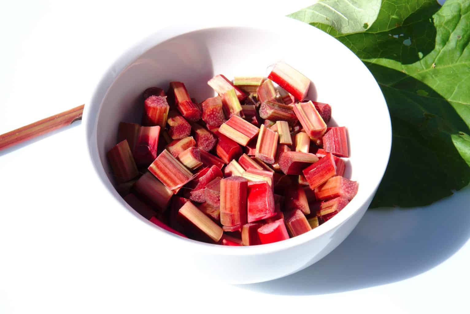 Chopped Rhubarb