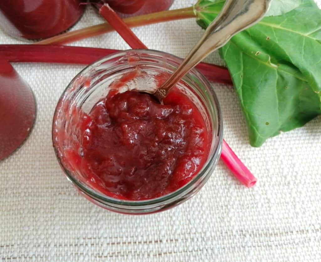 Rhubarb Ginger Jam