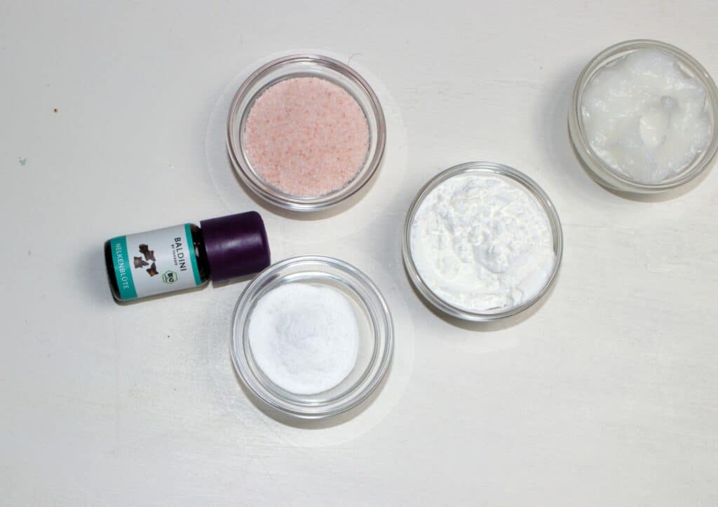 All natural zero waste toothpaste