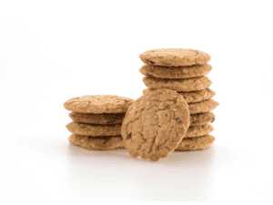 crunchy coconut oat biscuits