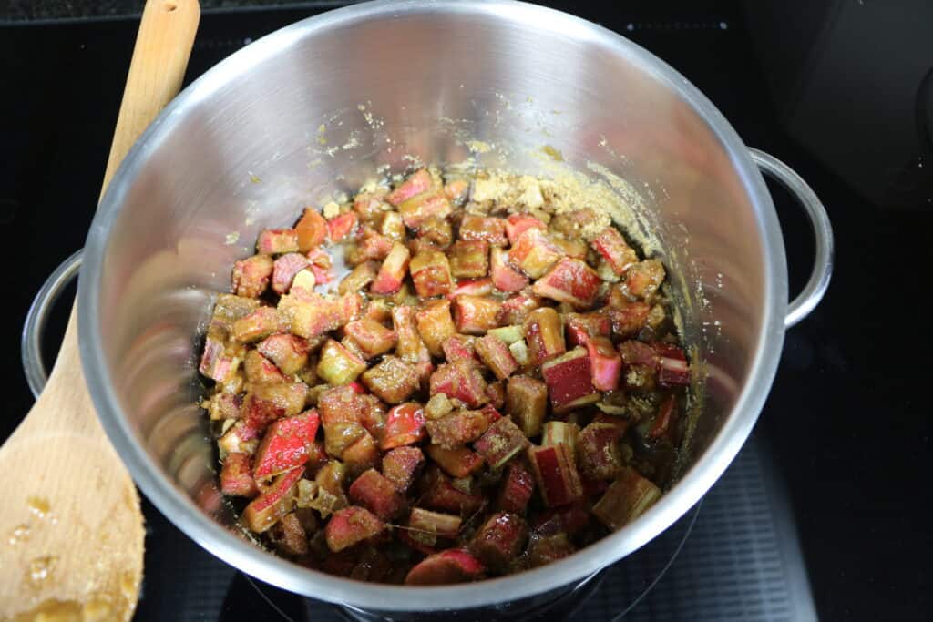 Rhubarb Jam Ingredients