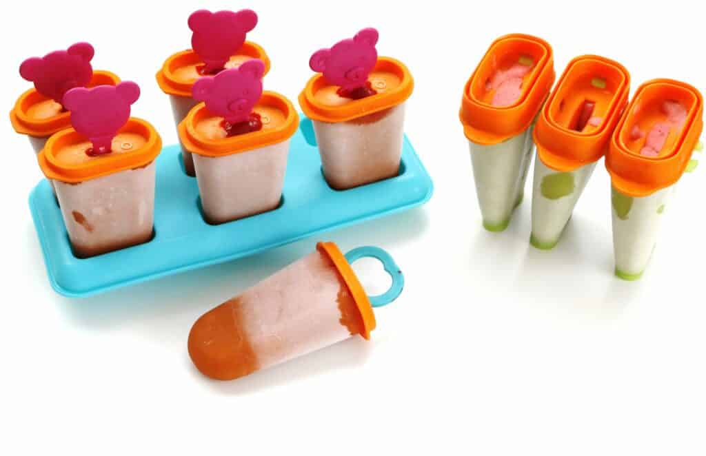 Eggless Strawberry Ice Cream