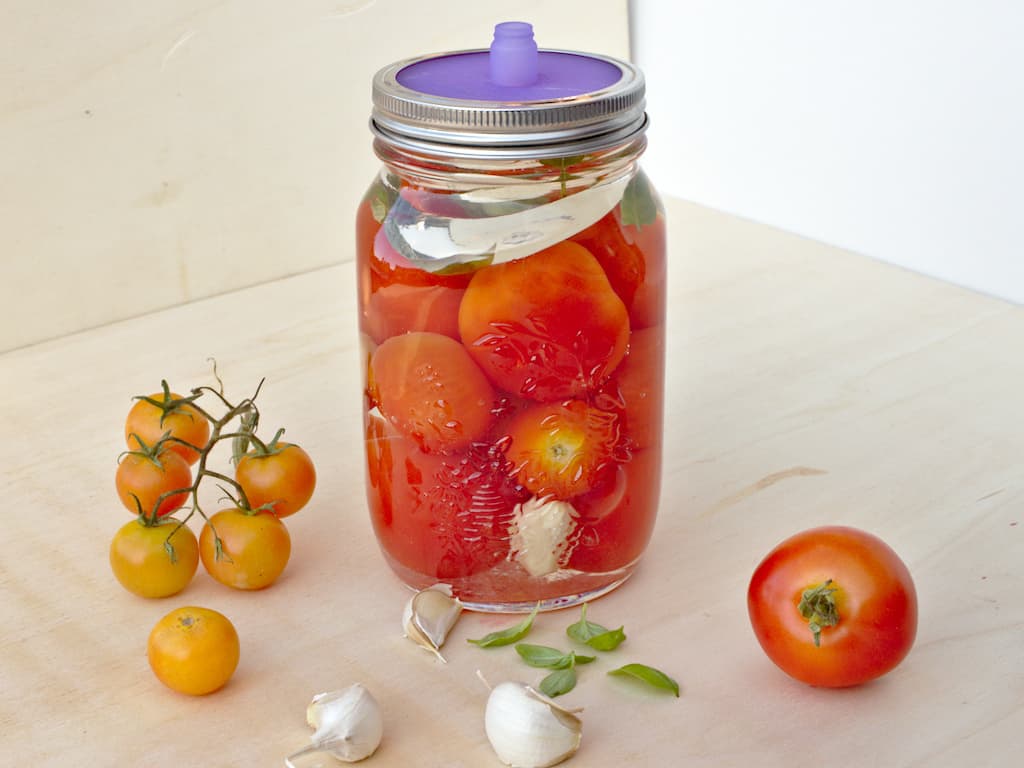 Lacto Fermented Tomato pickles