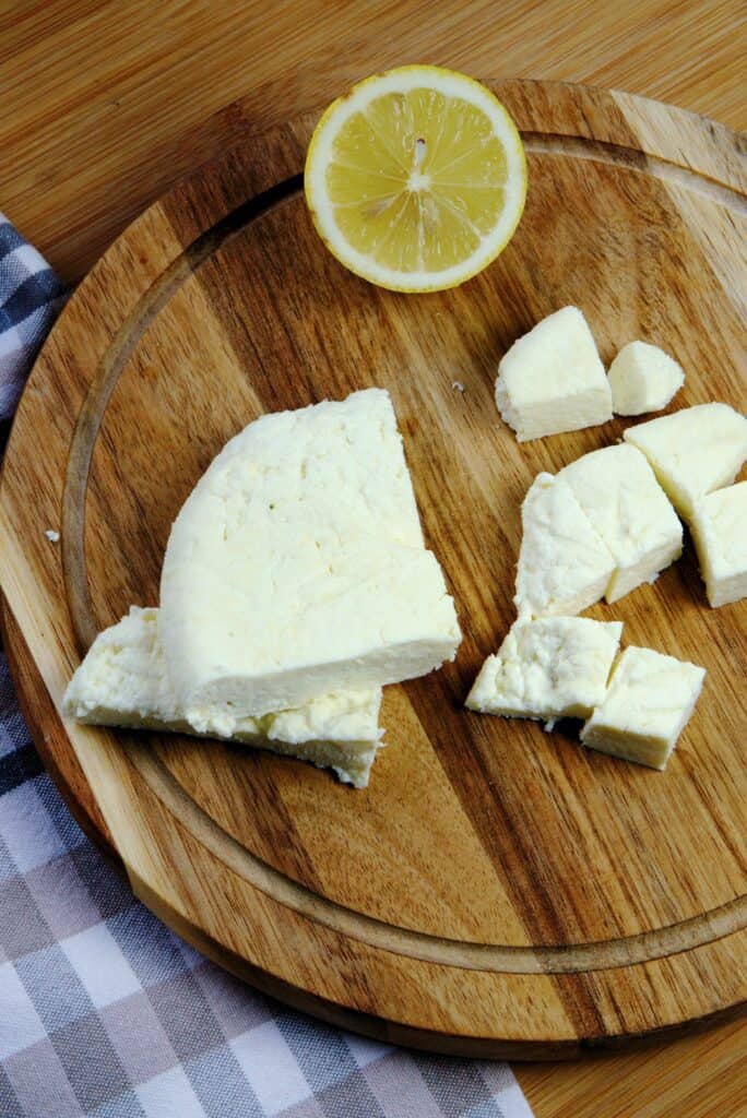 Homemade Paneer