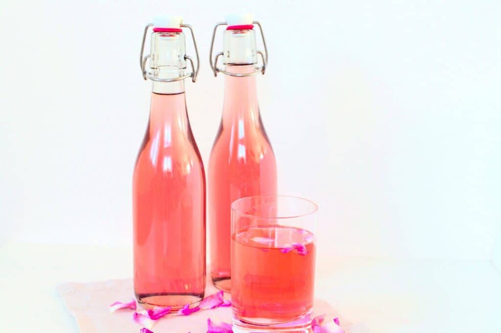 Fresh Rose Petals Cordial
