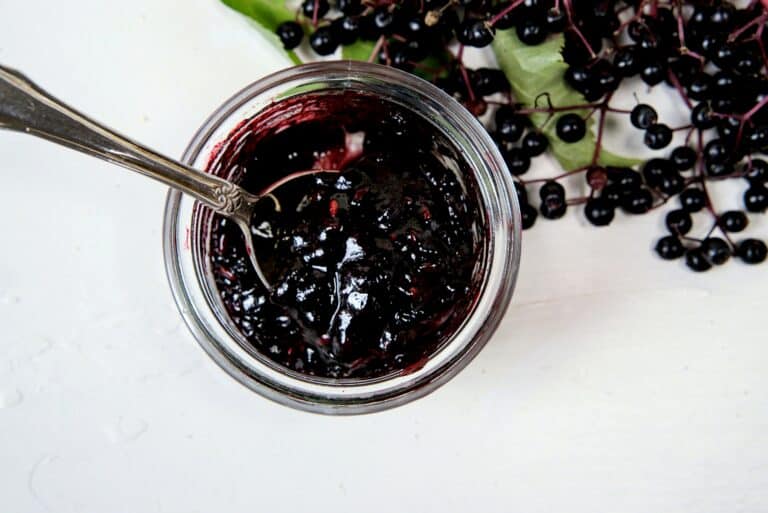 Easy Homemade Elderberry Jam