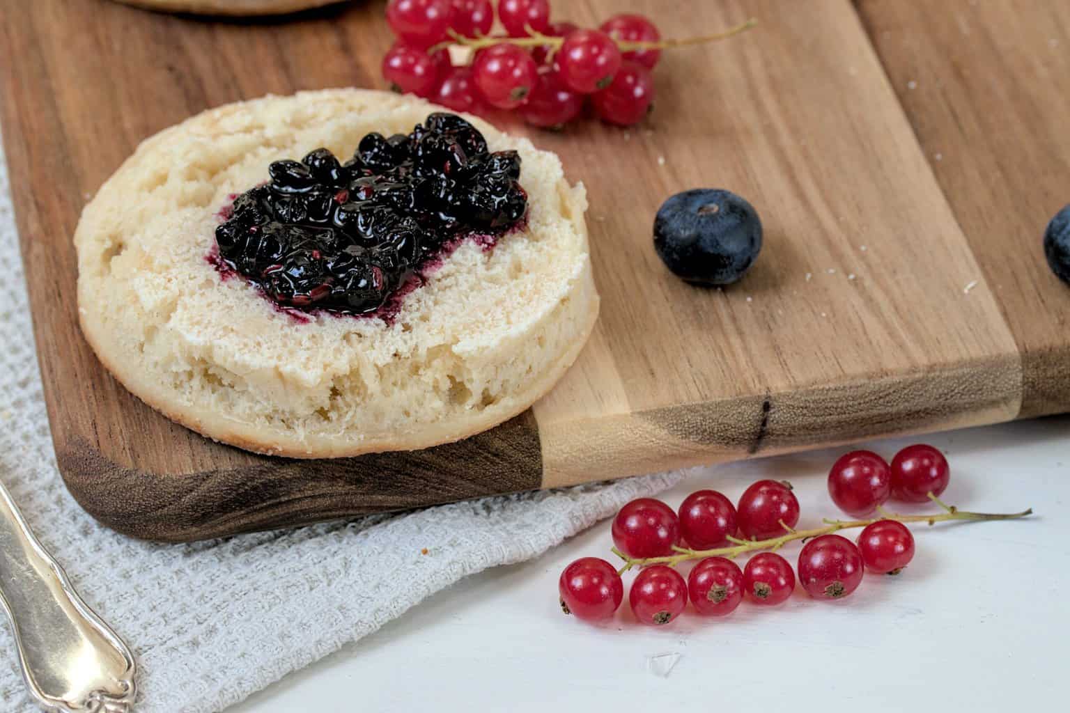 Easy Sourdough English Muffins