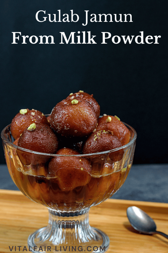 Gulab Jamun from milk powder