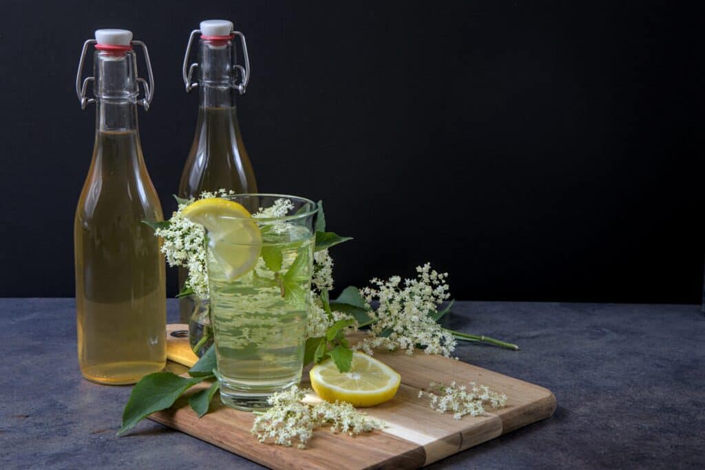 Elderflower Mint Cordial Recipe
