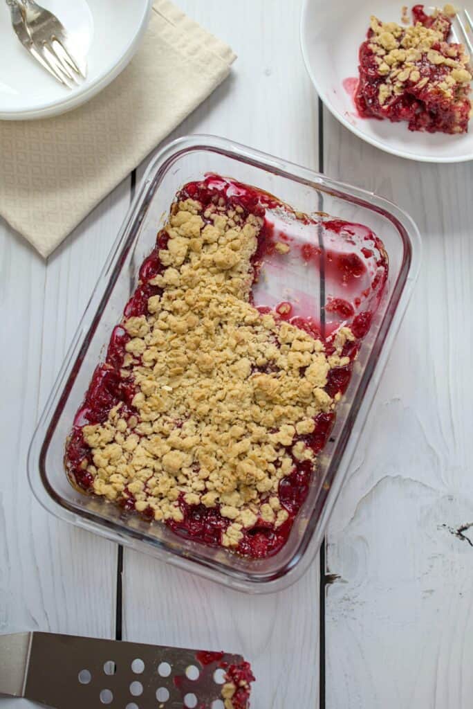 Red Currant Crumble