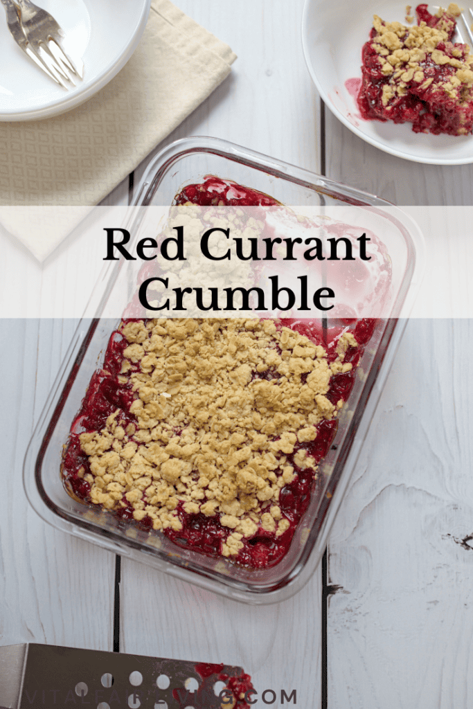 Red Currant Crumble